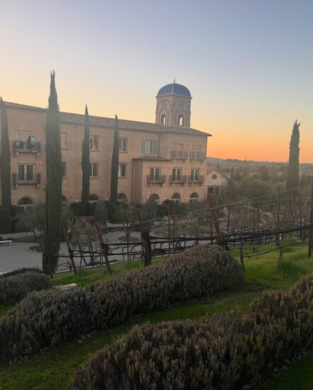 Allegretto Vineyard Resort Landscape in Paso 