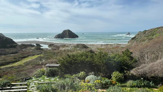 Elk Cove Inn view from room