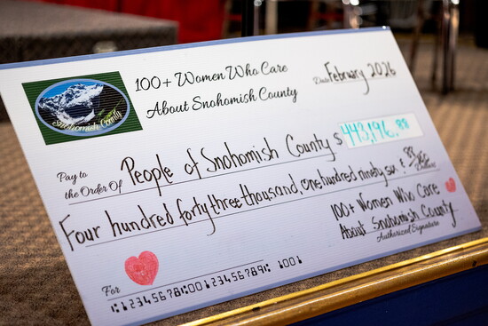 100+ Women Who Care raised 