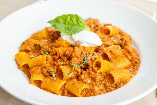 103 Prime has a host of amazing Italian staples, such as their Rigatoni Bolognese, for you to enjoy. 