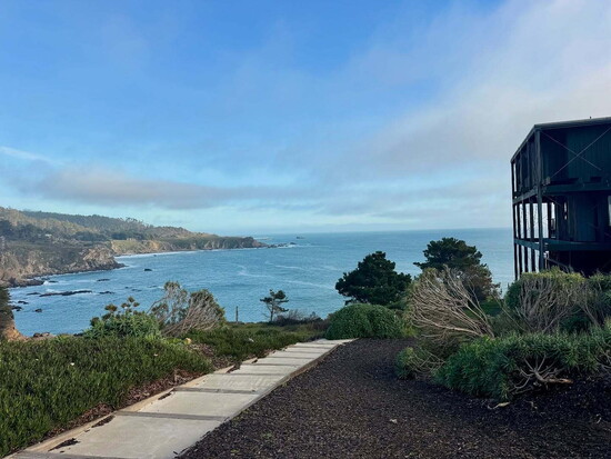 Coastal Bluff Outside Timber Cove