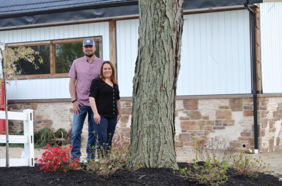 Mark and Allison Haymaker, owners of Haymaker’s Mill 1875. 