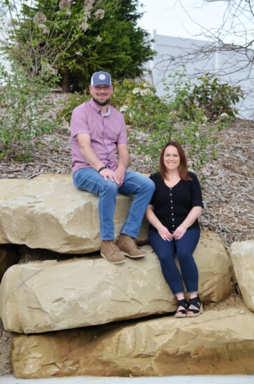 Mark and Allison Haymaker, owners of Haymaker’s Mill 1875.  