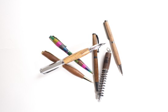 Handcrafted Wooden Pens, $30-$75, Lovoso.com
