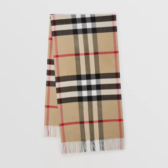 Nordstrom Burberry Classic Check Cashmere Scarf $520