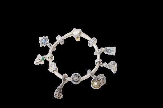 Pandora  Disney X Pandora Charm Bracelet $765 as pictured