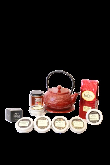 Ku Cha House of Tea Rocky Mountain Gift Set and Tea Pot $180
