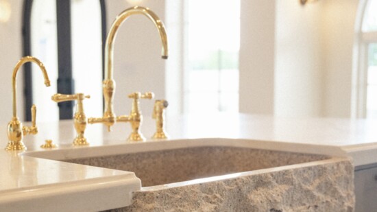 Natural stone sinks: Timeless style, durability and texture.