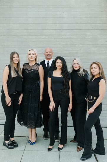 (Left to Right) Tori North, Nadya Kozlova, Matthew Gambone/PA-C, Iliana Cox-Duran, Holly Lucier, Jenny Mounivong