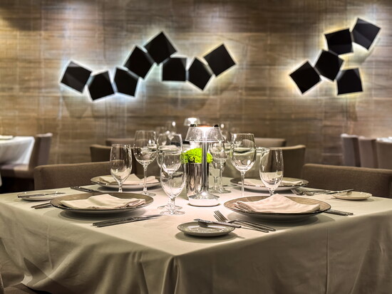 Zazu's elegant dining room.