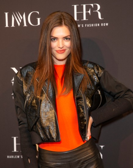 Sofie Rovenstine attends 2019 IMG and Harlem Fashion Row's "Next Of Kin."