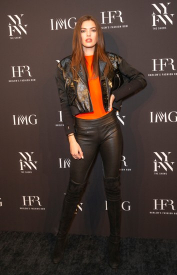 Sofie Rovenstine attends 2019 IMG and Harlem Fashion Row's "Next Of Kin."