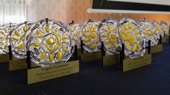 The 2025 Heroes of Character 25th Anniversary Celebration is scheduled for April 8.