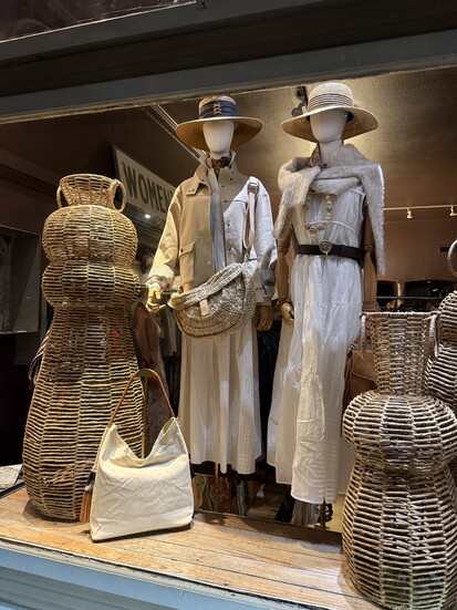 Travel has long influenced Elliott's selections, bringing unexpected colors, textures and details into the Fredericksburg boutique.