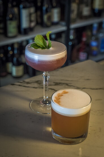 Piccolo Newtown offers a full bar, including signature drinks.