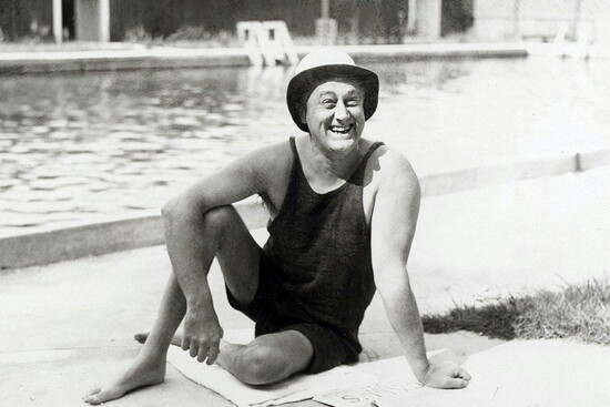 FDR by the pool/Photo courtesy of Dept of Natural Resources