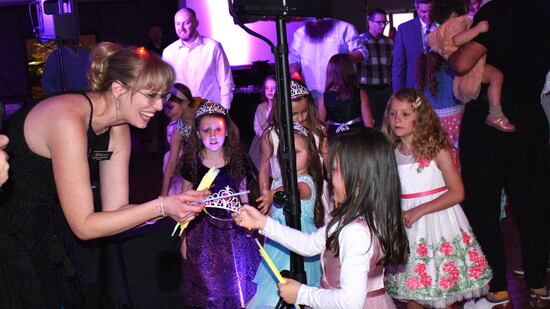 Mayor Lauren stopped by with words of kindness and confidence for the girls in attendance. 