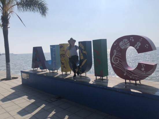 On the shores of Lake Chapala in Ajijic