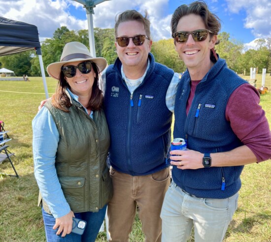 Laura Wogen, Scott Oyler + Mike Hines of the Oyler Hines Group of Coldwell Banker Realty in Cincinnati.