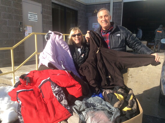 The annual Button Up Connecticut Coat Drive