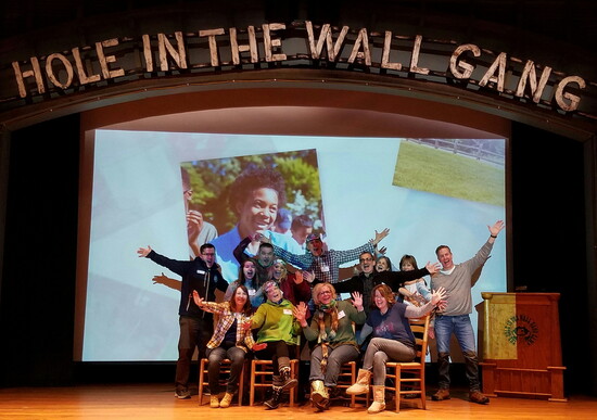 Hair Today supports the Hall in the Wall Gang.