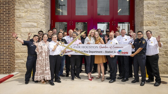 New Cy-Fair Fire Department Station 6 Ribbon Cutting