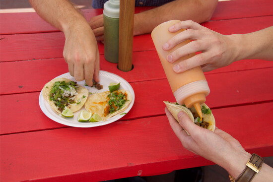 A Taco Plate from Taquería Don Güero