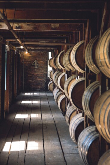 Buffalo Chase Distillery Barrels