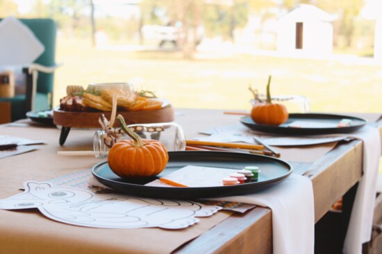 Beautiful tablescapes can be kid-friendly too.