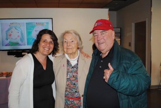 (L-R) Susan Campbell - Phila RMD Charities' CEO, Audrey, Jim 