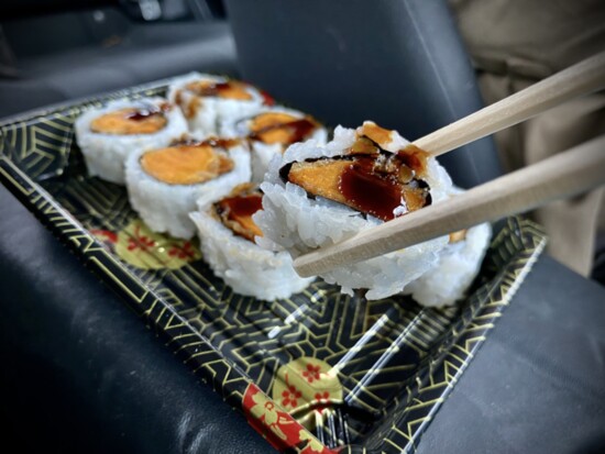 Sushi from West Orange Fooderi