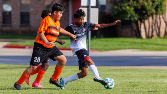6 Stones soccer league for at-risk HEB junior high boys.