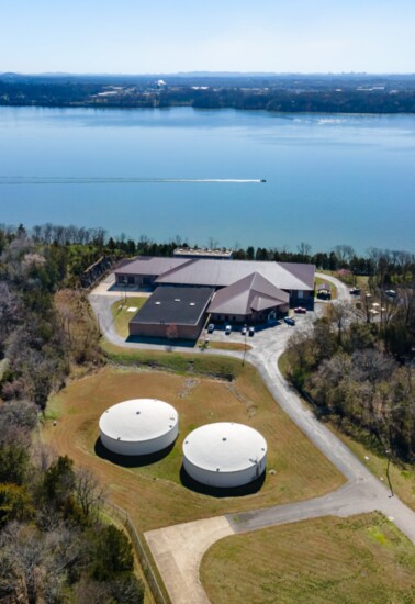 Hendersonville Utility District's newest water plant is located at Savo Bay on Old Hickory Lake.