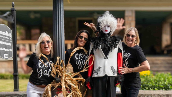 Roswell Woman’s Club members Showing Their BOO Y’all Spirit