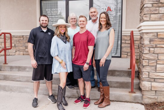  Keith Carlisle, Haylee Kramer, Stephanie Chavers, Kyle Taplin, Dr. Frank Morgan, and Jennifer Wenning, FNP-BC