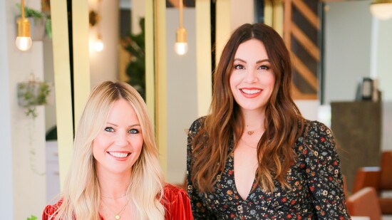 Kate D’Andrea and Amber Munoz at RoseRoom Salon