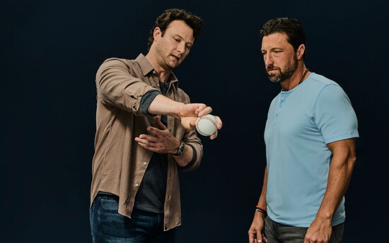 Photography provided by UNTUCKit. Pictured: Garret Cole and Chris Riccobono