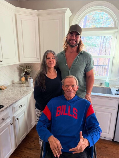 Jonathan Young, Robyn and Lex Luger 