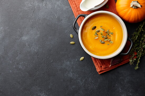 Butternut Squash & Pumpkin Soup