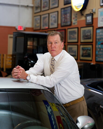 Charlie Lydecker doesn't just collect these cars, he drives them