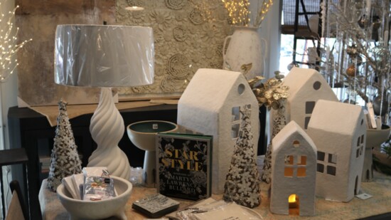 And a frosty little village!