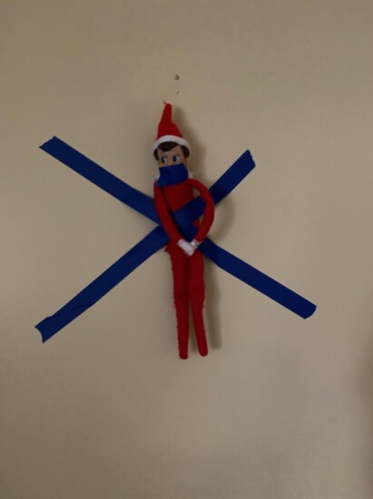 Elf on a Wall