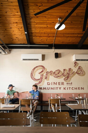 “My vision for (Grey’s) is a three-meals-a-day spot,” Diminich says. “I want to bring a farm-to-table approach to a casual atmosphere.” 