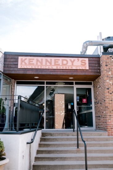 Kennedy's All-American Barber Shop in Playhouse Square.