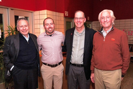 Board Chair Doug Oppenheimer, Kevin Bailey, Steve Burns, Board Vice-Chair Walt Sinclair