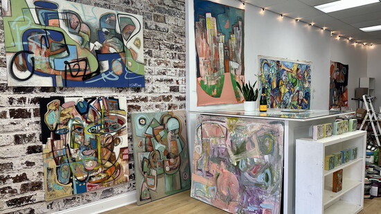Interior of ABSTRACT
