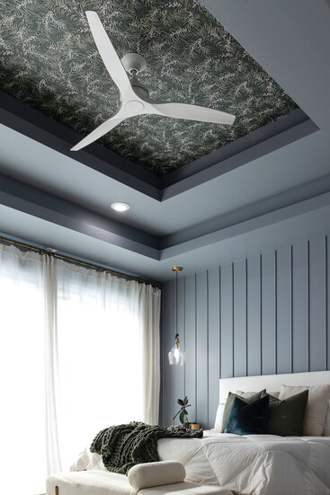 Color Drenched Guest Room