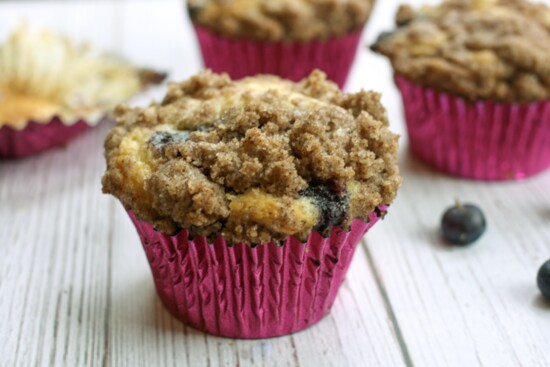Blueberry Streusel Muffins 