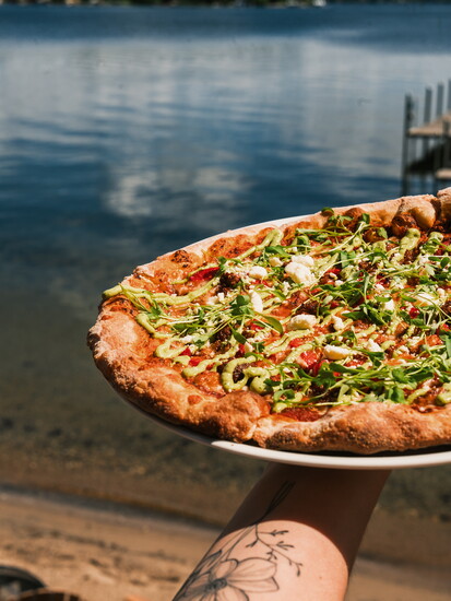 Spicy Pepperoni Pizza. Photography by Adam Klosterman 