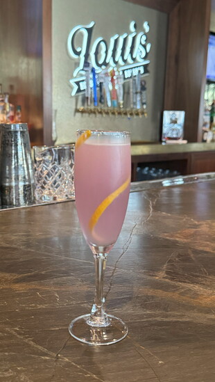 Custom cocktail from Louis' mixology class.